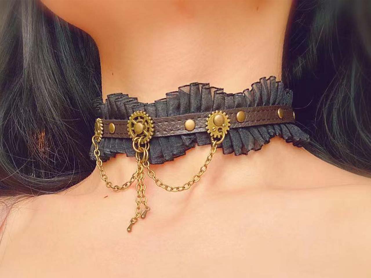 steampunk choker