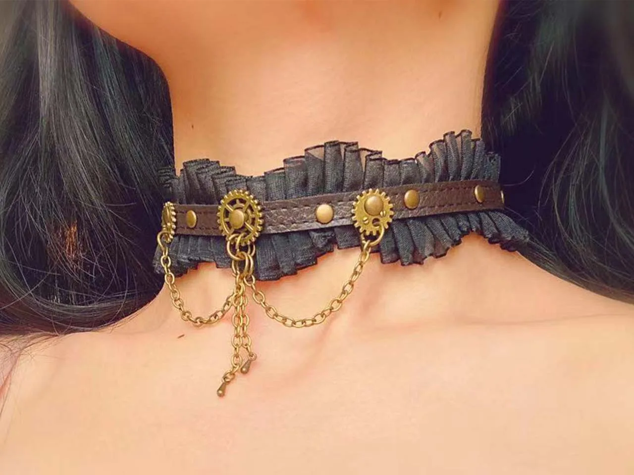 steampunk choker