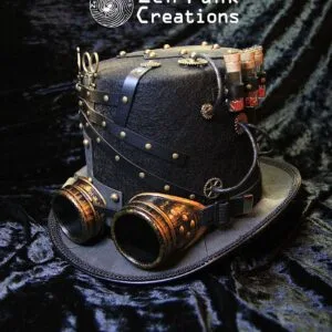 Steampunk Scepter Divine Scissors Bronze Eyewear Hat