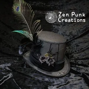 Alice's Adventures in Wonderland Crazy Hat (Dark Rose Style)