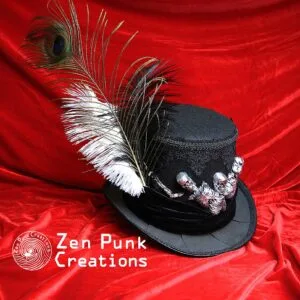 Alice's Adventures in Wonderland Crazy Hat (skull head style)