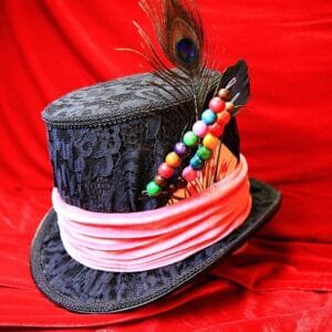 Zenpunk_Colored_ wooden_beads_hat_AN126_1