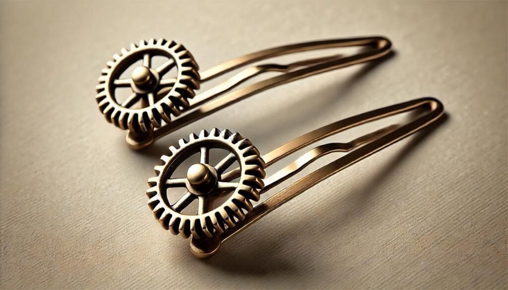 steampunk hair pins