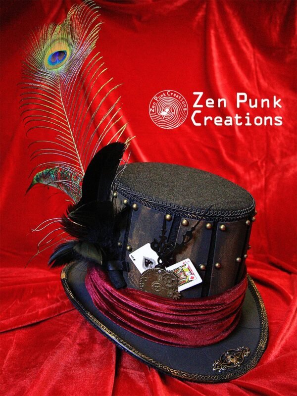 Steampunk Mad Hatter's Enchanted Clockwork Hands