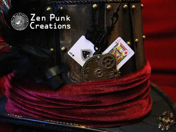 Steampunk Mad Hatter's Enchanted Clockwork Hands