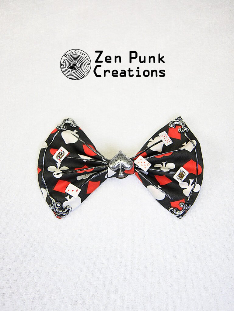 Alice in Wonderland Bow Tie (Poker)