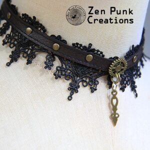 Lace Necklace (black)