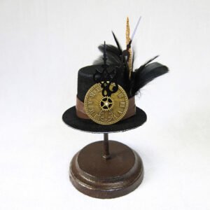 Small Steampunk Hat (Magic Bell Feather)