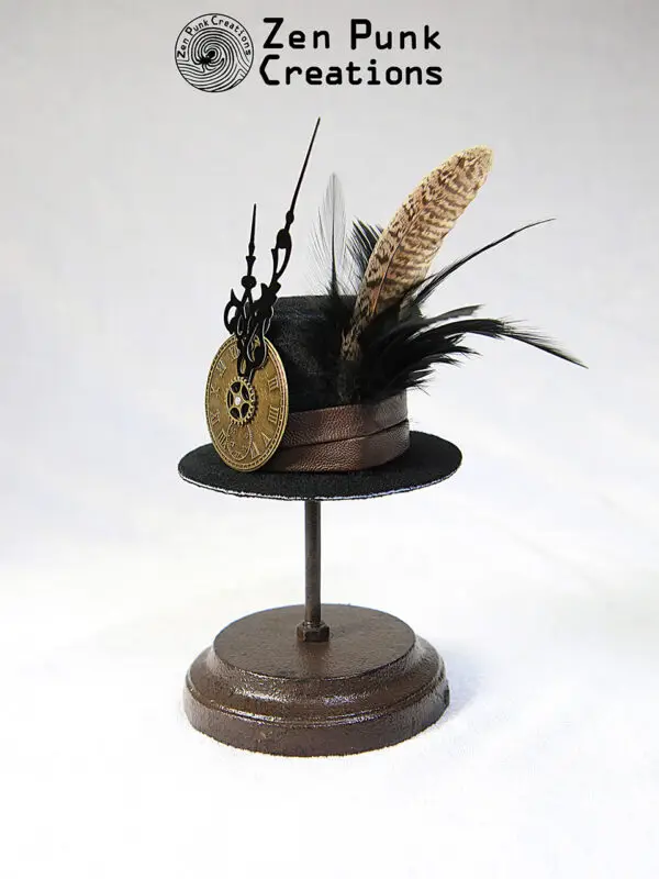 Small Steampunk Hat (Magic Bell Feather)