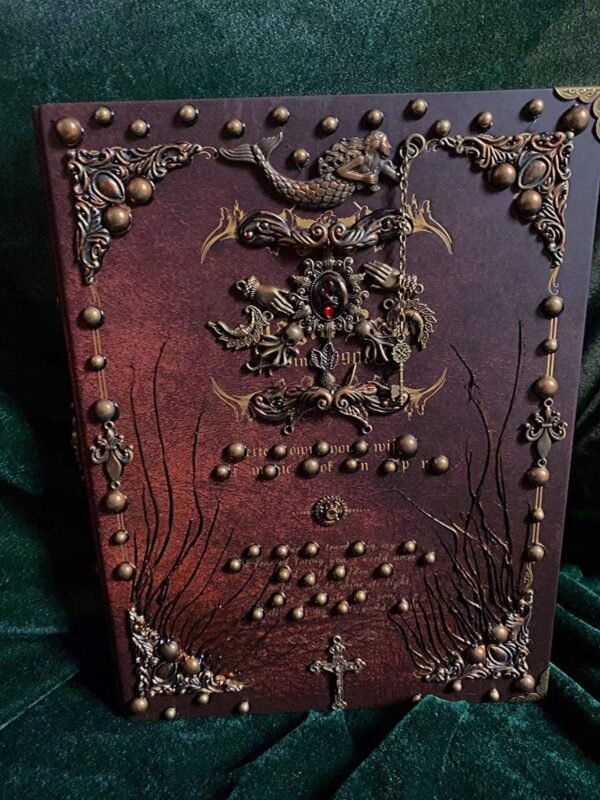 Steampunk Notebook (Burgundy)