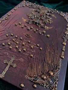 Steampunk Notebook (Burgundy)