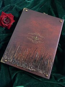 Steampunk Notebook (Burgundy)