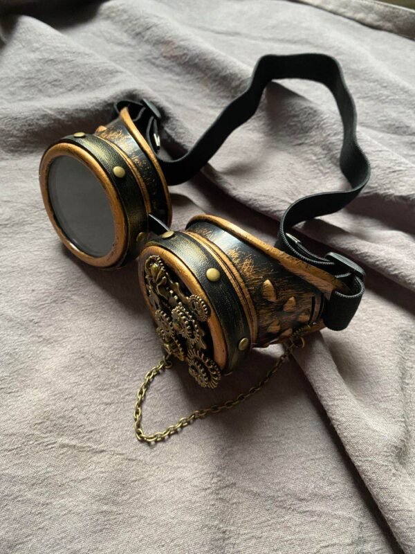 Steampunk goggles