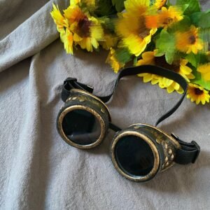 Vintage Bronze Steampunk Goggles