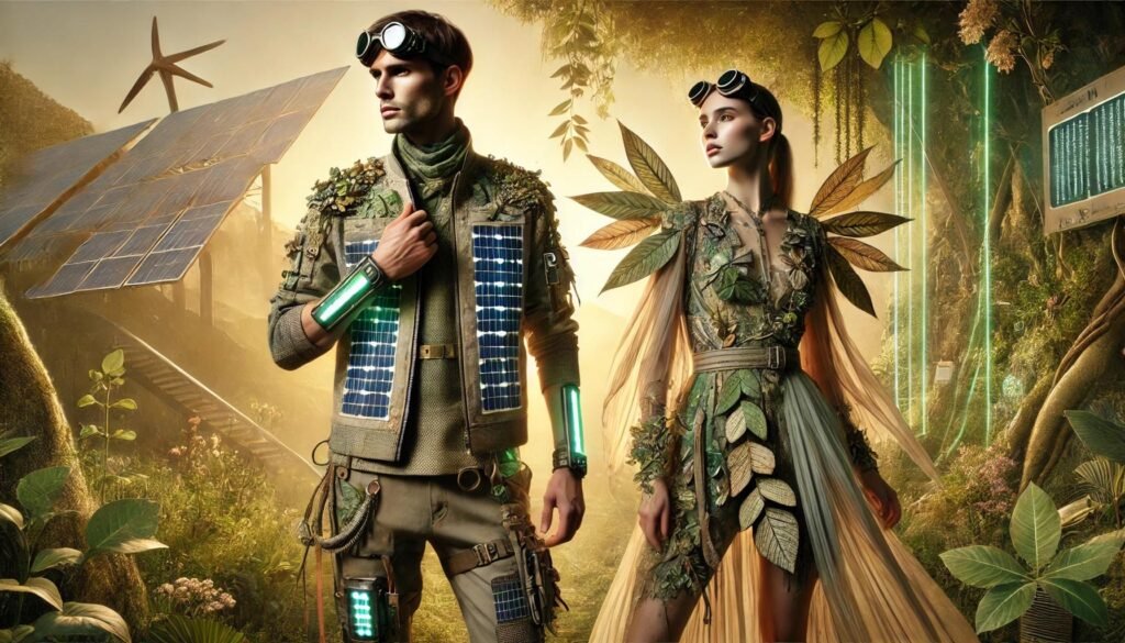 solar punk fashion