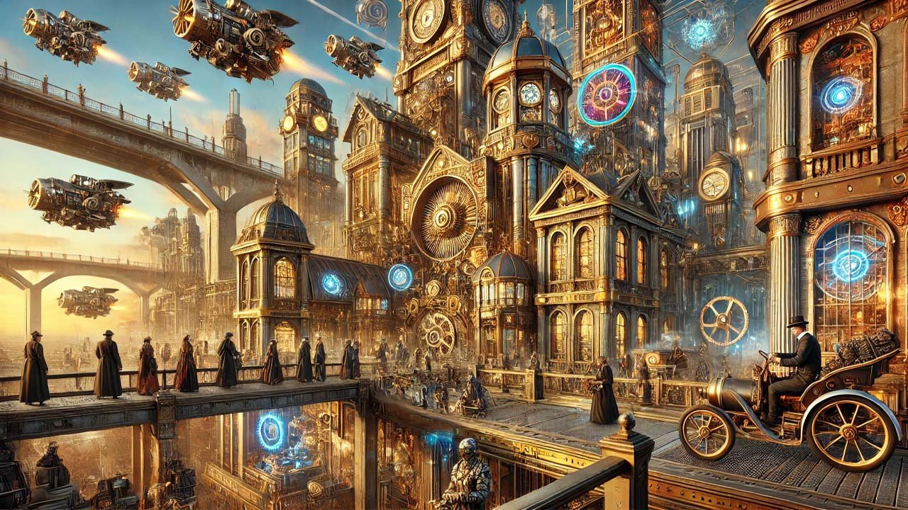 Steampunk Futuristic