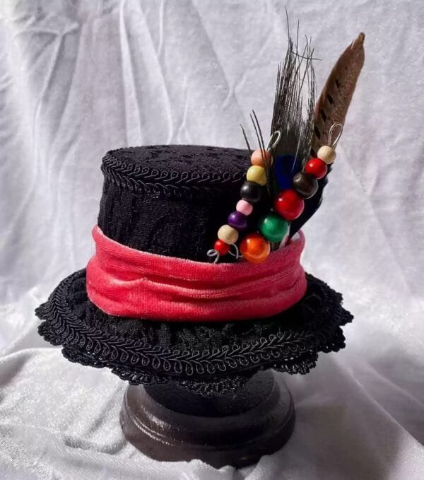 Mad Hatter Cosplayers Mini Beanie Hat - Image 2