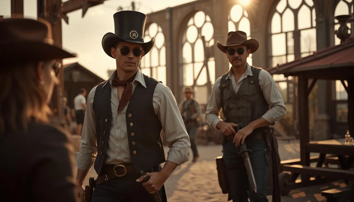 Steampunk Genre Attractive